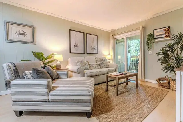 Living room at Sands Village 1G